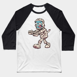 Walking Mummy Baseball T-Shirt